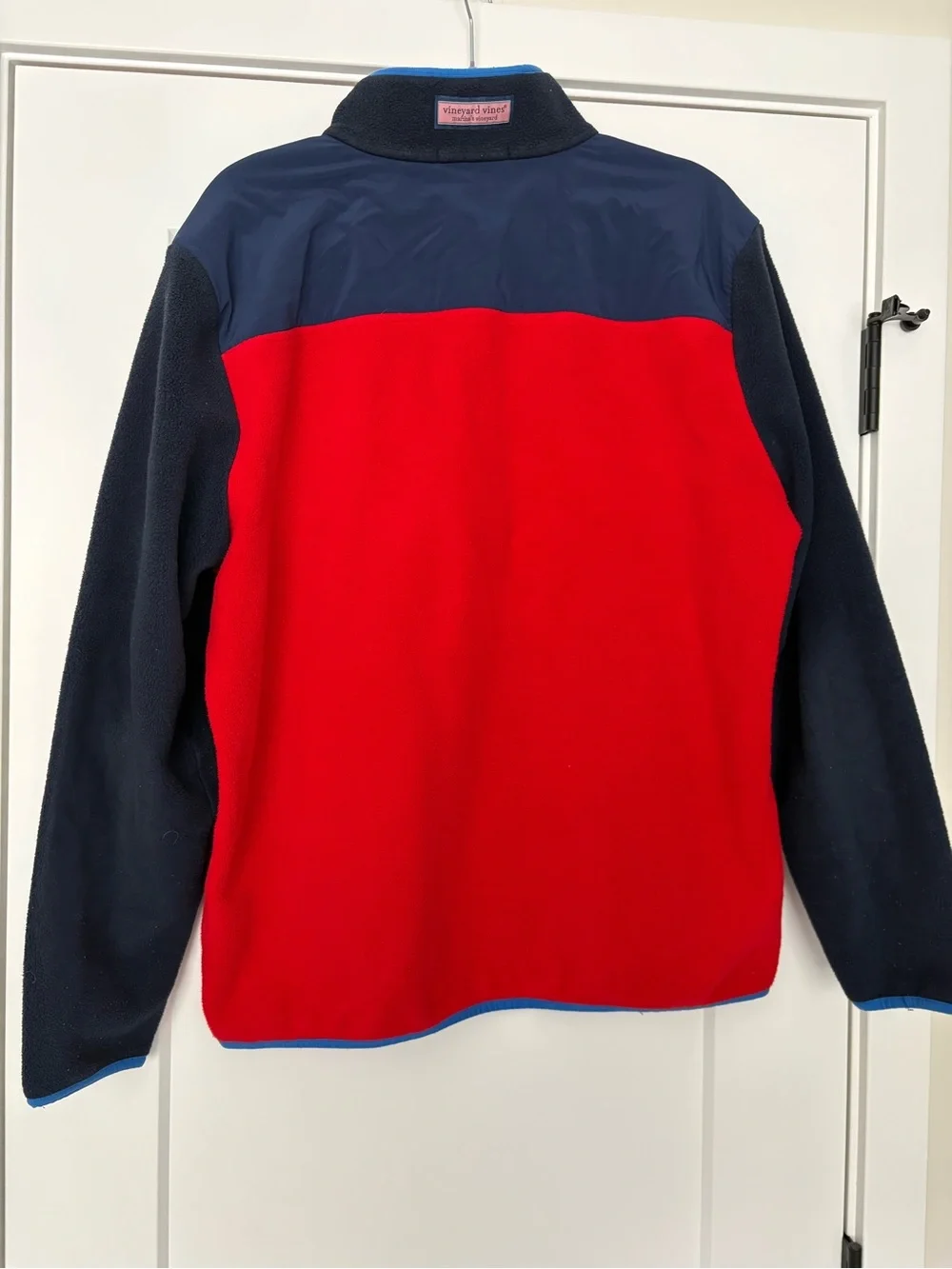 Vineyard Vines Costal Men's 1/4 Zip Pullover Jacket Nautical‎ Size Large